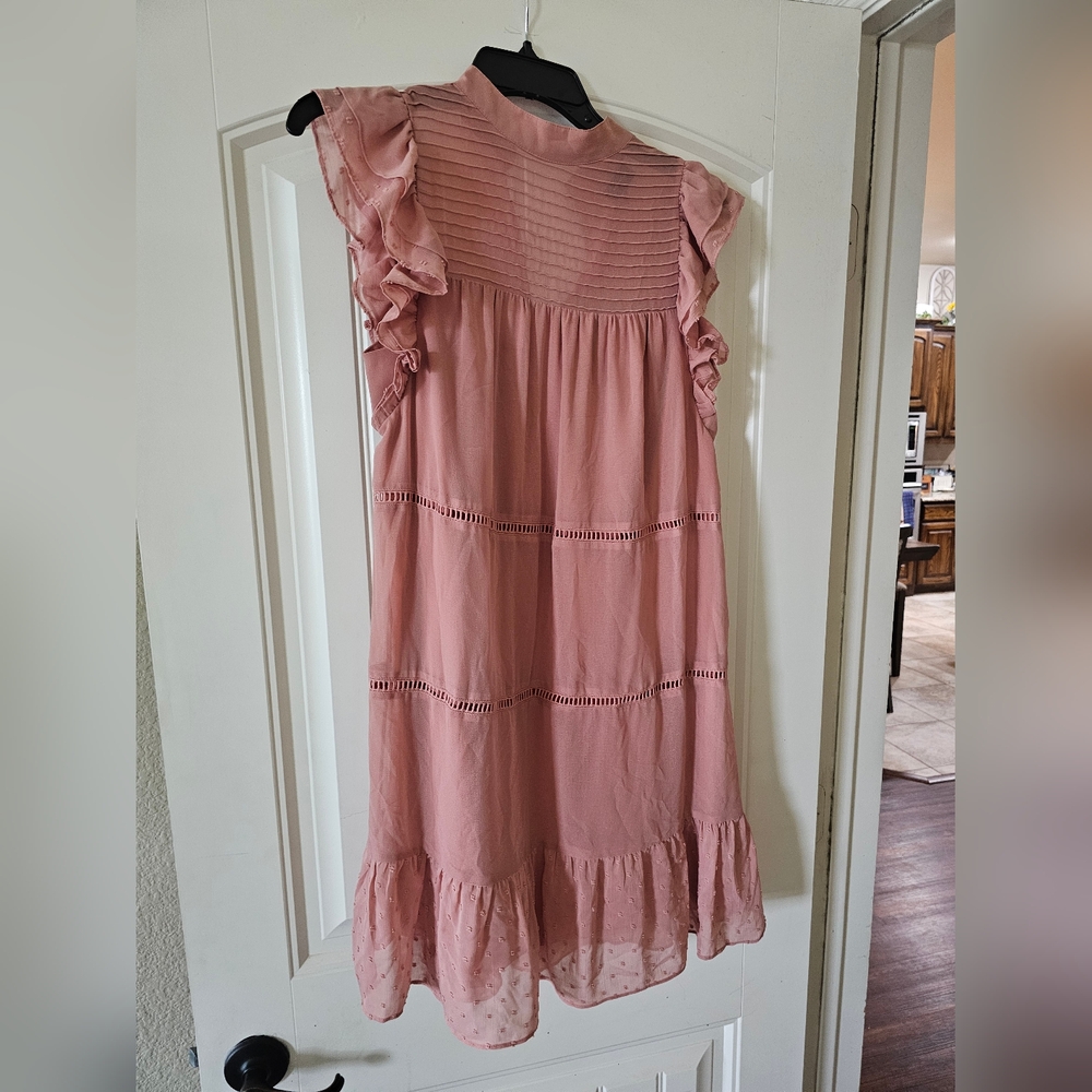 Who What Wear Kids Dress in Soft Pink